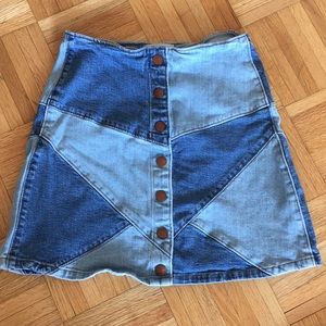 Madewell Denim Skirt Sz 25